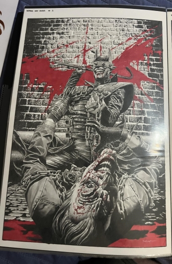 Batman Who Laughs # 2 by Mico Suayan