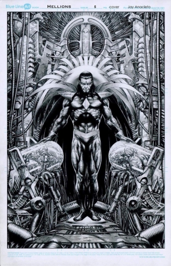 Hellions # 5 by Jay Anacleto