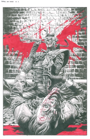 Batman Who Laughs # 2 by Mico Suayan
