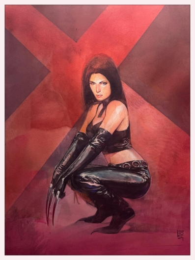 Laura Kinney: Wolverine #5 Cover Art by Alex Maleev