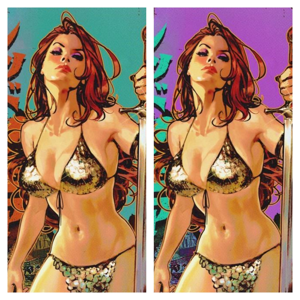 Red Sonja: She Devil with a Sword #3 Set BY Sozomaika SDCC 