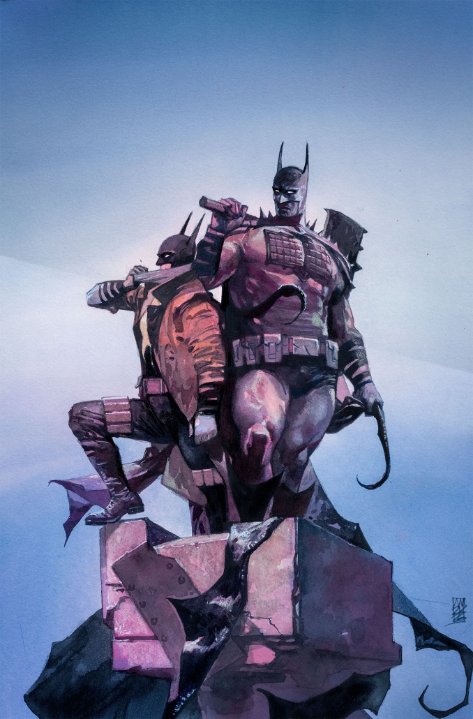 Absolute Batman #24 Cover by Alex Maleev