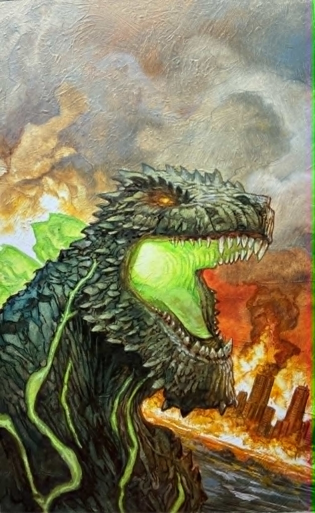 The Horror of Godzilla #1 Dave Dorman Cover Art