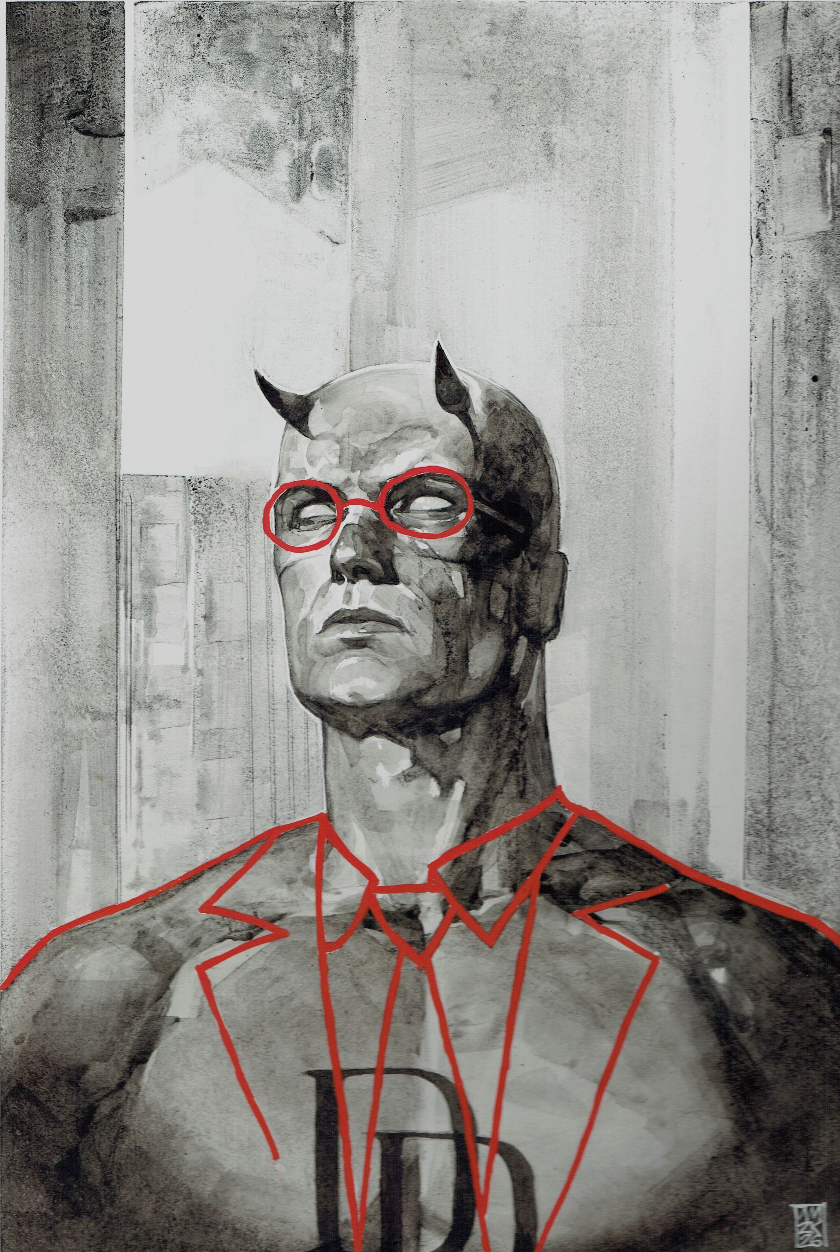 DareDevil #1 by Alex Maleev Pinini Variant