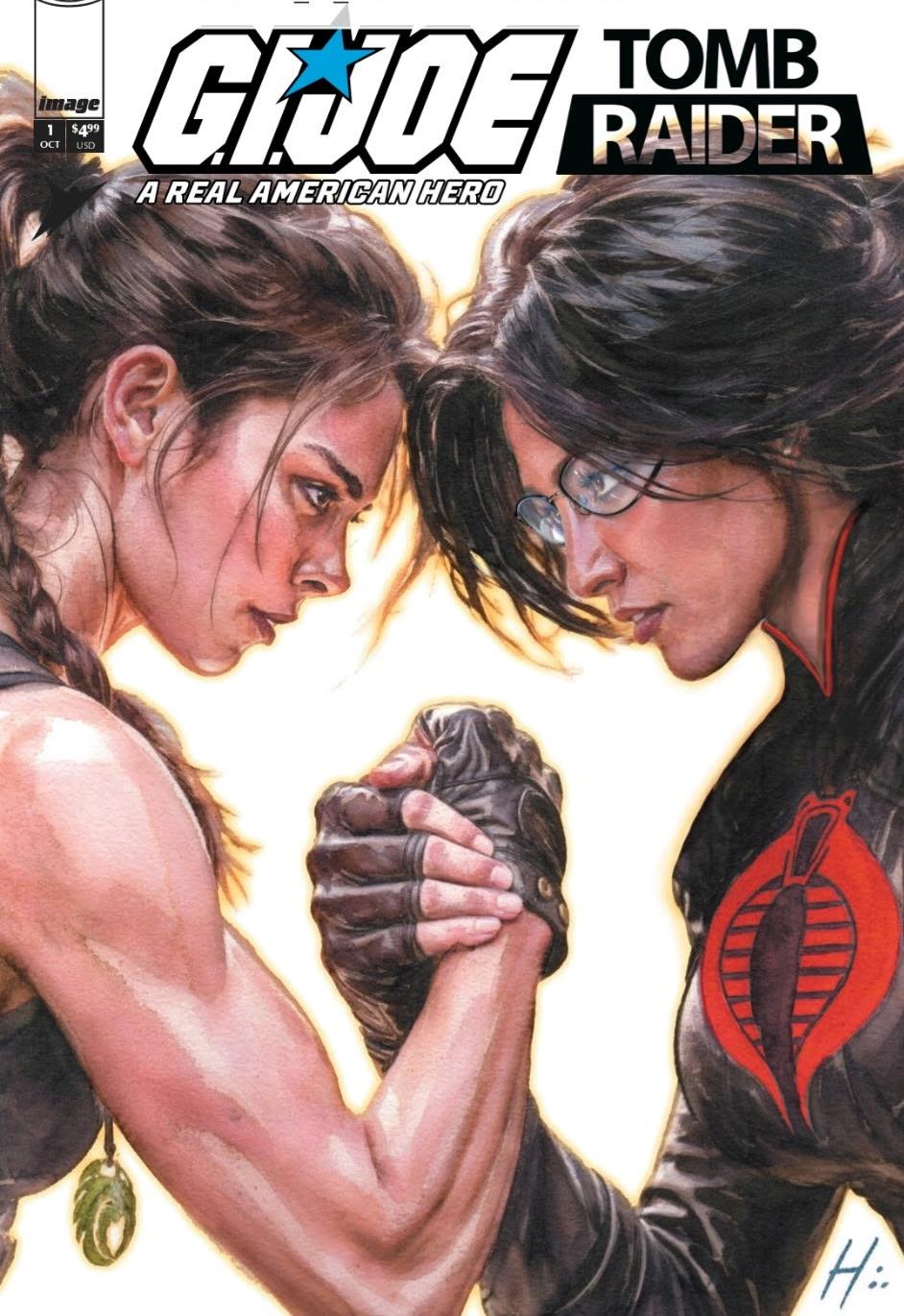 G.I. JOE x Tomb Raider #1 by Brian Haberlin